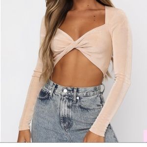 Keep on dancing crop top